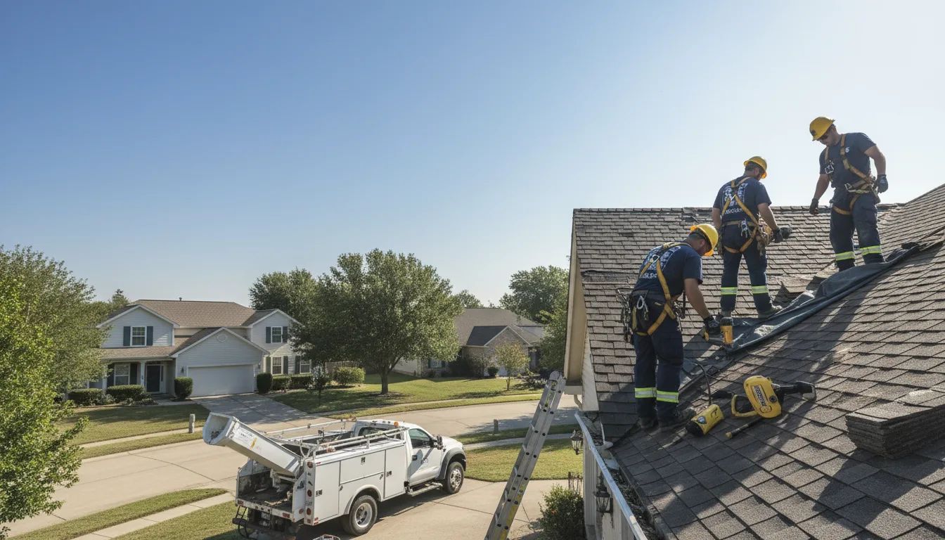 Emergency Roof Repair in Shade, OH near me